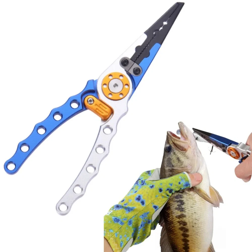 Новые рыболовные плоскогубцы из алюминиевого сплава, многофункциональные противоскользящие плоскогубцы для снятия рыболовных крючков, прочные легкие плоскогубцы для резки лески
Новые рыболовные плоскогубцы из алюминиевого сплава, многофункциональные противоскользящие плоскогубцы для снятия рыболовных крючков, прочные легкие плоскогубцы для резки лески