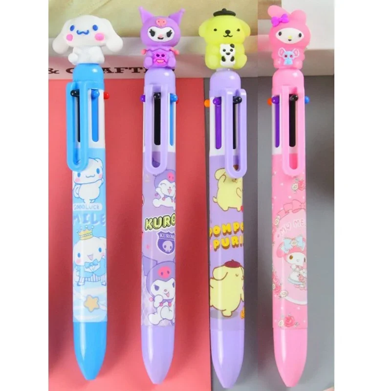 Новинка 6, разноцветная ручка Sanrio Mymelody Kuromi Cinnamoroll PomPom Purin, шариковая ручка с героями мультфильмов, школьные принадлежности, детские канцелярские принадлежности, подарок
Новинка 6, разноцветная ручка Sanrio Mymelody Kuromi Cinnamoroll PomPom Purin, шариковая ручка с героями мультфильмов, школьные принадлежности, детские канцелярские принадлежности, подарок