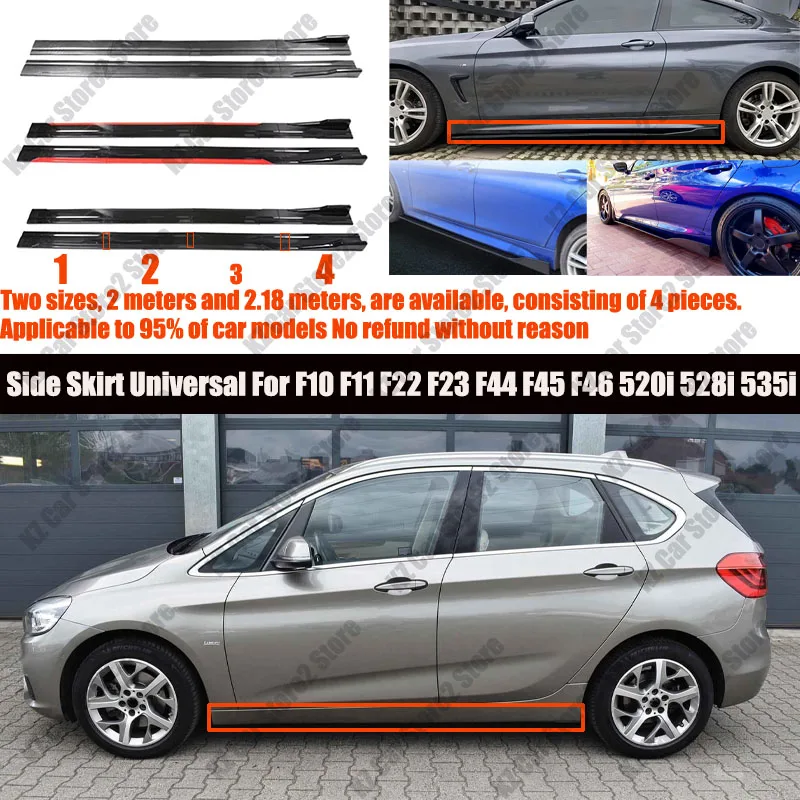 FOR F10 F11 F22 F23 F44 F45 F46 520i 528i 535i 2M Car Side Skirt Extension Plate Lip Separator Bumper 2.18M Racing Side Spoiler
FOR F10 F11 F22 F23 F44 F45 F46 520i 528i 535i 2M Car Side Skirt Extension Plate Lip Separator Bumper 2.18M Racing Side Spoiler