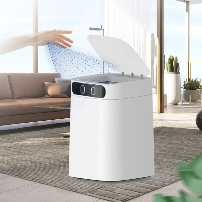 Fully Automatic Intelligence Waste Bins Living Room Kitchen Household Automatic Packing Waste Bins Home Decor Accessories
Fully Automatic Intelligence Waste Bins Living Room Kitchen Household Automatic Packing Waste Bins Home Decor Accessories