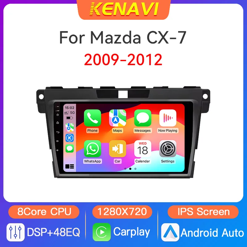 Car Stereo Radio Multimedia Player For Mazda CX7 CX-7 CX 7 ER 2009 - 2012 GPS DSP Wireless Carplay Android Auto 2 Din Head Unit
Car Stereo Radio Multimedia Player For Mazda CX7 CX-7 CX 7 ER 2009 - 2012 GPS DSP Wireless Carplay Android Auto 2 Din Head Unit