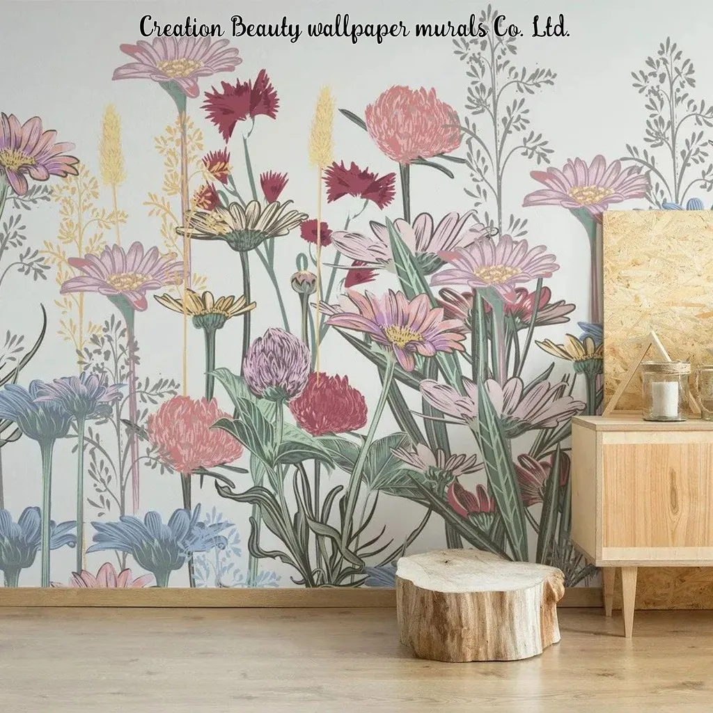Custom Hand Printed Flower Plant Wall Paper Floral Wallpapers for Living Room Wall Decoration Bedroom Decor Mural Papel Tapiz
Custom Hand Printed Flower Plant Wall Paper Floral Wallpapers for Living Room Wall Decoration Bedroom Decor Mural Papel Tapiz