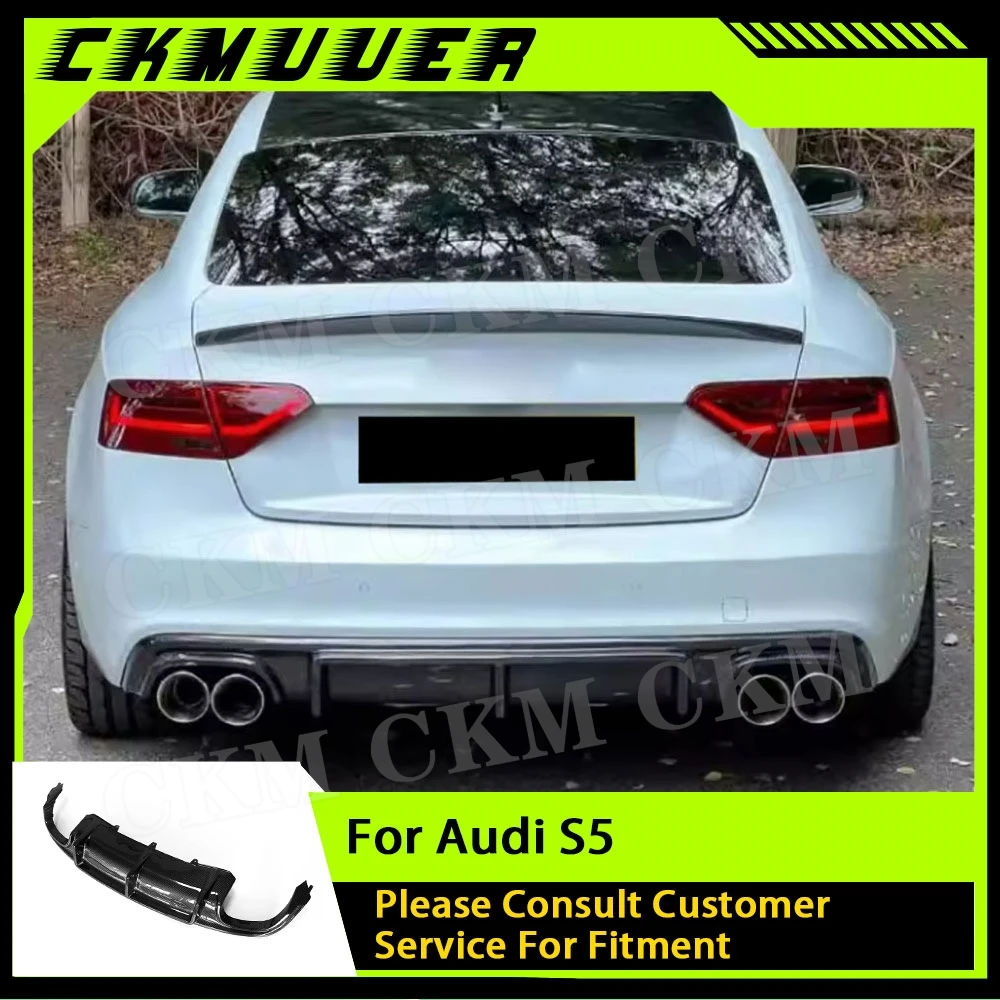 CKMUUER For Audi A5 Sline S5 B8.5 Coupe Sedan 2012-2017 Rear Bumper Lip Diffuser Car Accessories Body Kit Exterior Accessories
CKMUUER For Audi A5 Sline S5 B8.5 Coupe Sedan 2012-2017 Rear Bumper Lip Diffuser Car Accessories Body Kit Exterior Accessories
