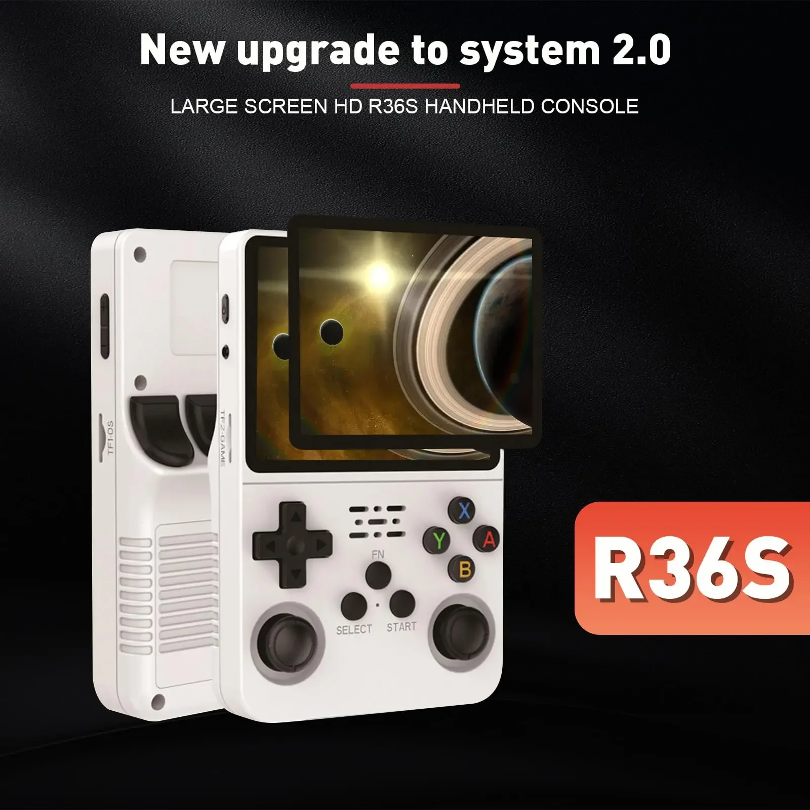 3.5 Inch IPS Screen New R36S Handheld Game Console 64GB Memory Built in 17000+Classic Games Portable Handheld Game Console
3.5 Inch IPS Screen New R36S Handheld Game Console 64GB Memory Built in 17000+Classic Games Portable Handheld Game Console