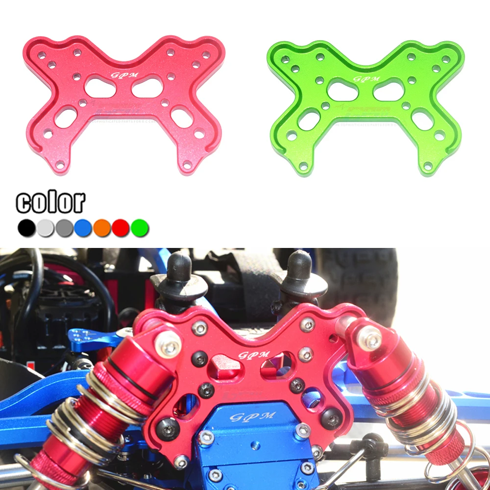GPM Metal Aluminum Front shock tower Front shock absorber Bracket plate AR330498 for ARRMA 1/8 TALION 6S BLX Upgrade Accessories
GPM Metal Aluminum Front shock tower Front shock absorber Bracket plate AR330498 for ARRMA 1/8 TALION 6S BLX Upgrade Accessories