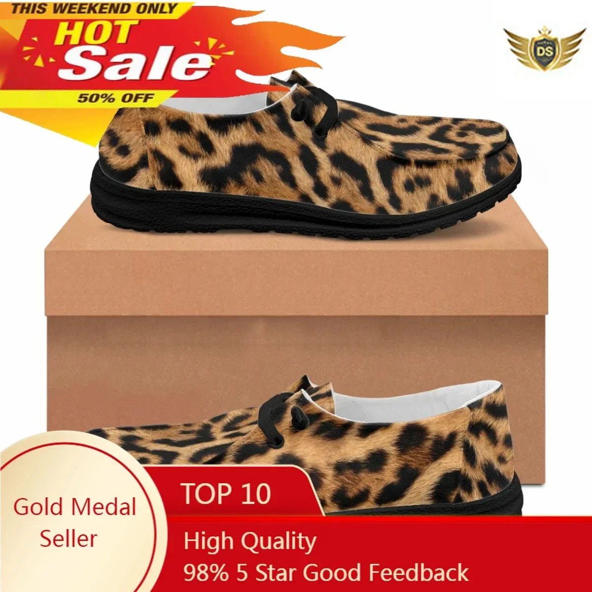 Fashion Trend Leopard Print Men's Casual Shoes Summer Comfortable Breathable Dude Shoes Business Driving Loafers
Fashion Trend Leopard Print Men's Casual Shoes Summer Comfortable Breathable Dude Shoes Business Driving Loafers