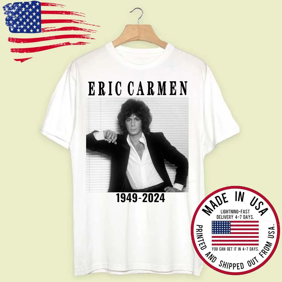 Новая популярная мужская футболка Эрика Кармен 1949 2024 для фанатов всех размеров
Новая популярная мужская футболка Эрика Кармен 1949 2024 для фанатов всех размеров