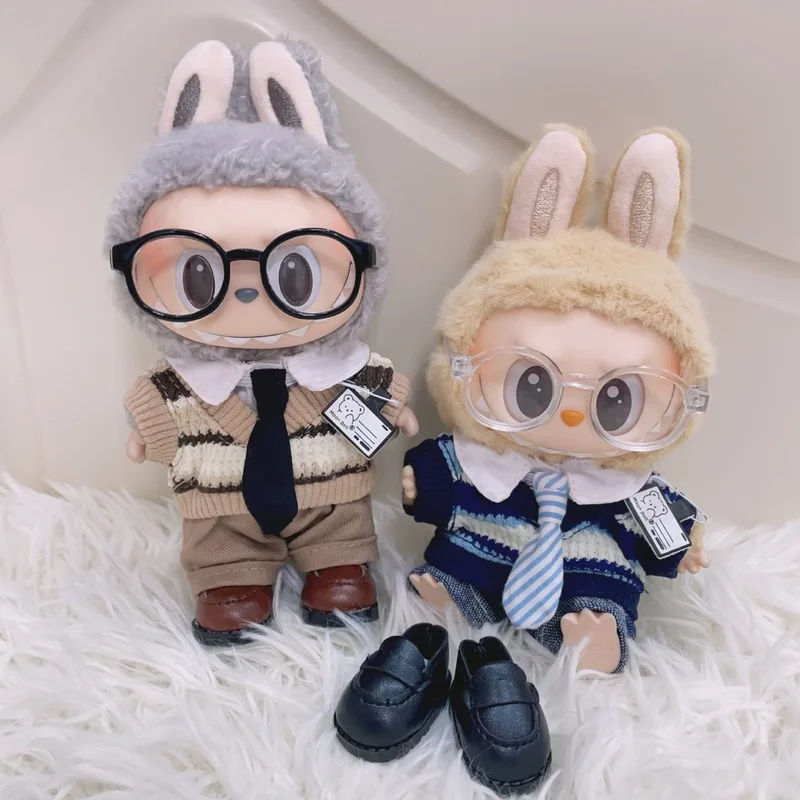 20cm Cotton Doll Labubu Shirt Collar With Tie Doll Toy 15cm Cotton Doll Same Style Shirt Collar With Tie Doll Accessories 
20cm Cotton Doll Labubu Shirt Collar With Tie Doll Toy 15cm Cotton Doll Same Style Shirt Collar With Tie Doll Accessories