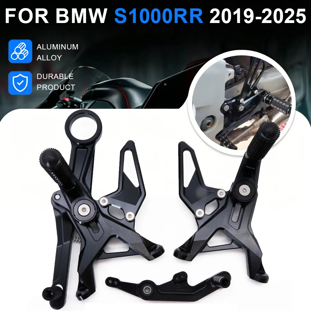 S1000RR 2019-2025 CNC Motorcycle Footpeg Foot Rear Set Rearsets Footrest For BMW S 1000RR S1000 RR 2020 2021 2022 2023 2024
S1000RR 2019-2025 CNC Motorcycle Footpeg Foot Rear Set Rearsets Footrest For BMW S 1000RR S1000 RR 2020 2021 2022 2023 2024