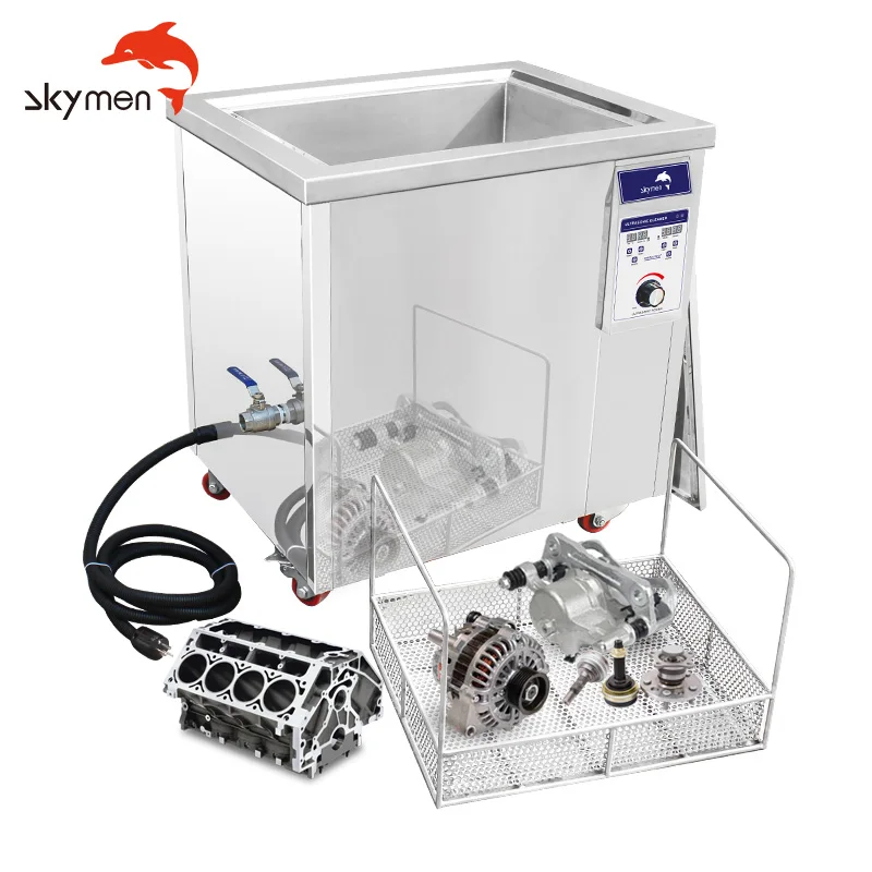Skymen Custom 38L Industrial Mold Ultrasonic Cleaner Adjustable Power Digital Ultrasonic Weapons Cleaner for Diesel Injector DPF
Skymen Custom 38L Industrial Mold Ultrasonic Cleaner Adjustable Power Digital Ultrasonic Weapons Cleaner for Diesel Injector DPF