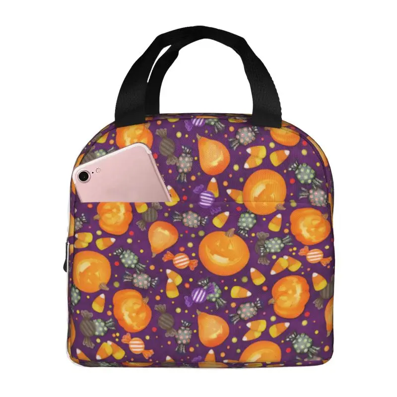 Halloween Candy Pumpkins Lunch Bag Men Women Warm Cooler Insulated Lunch Box for Children School Work Picnic Food Tote Bags
Halloween Candy Pumpkins Lunch Bag Men Women Warm Cooler Insulated Lunch Box for Children School Work Picnic Food Tote Bags
