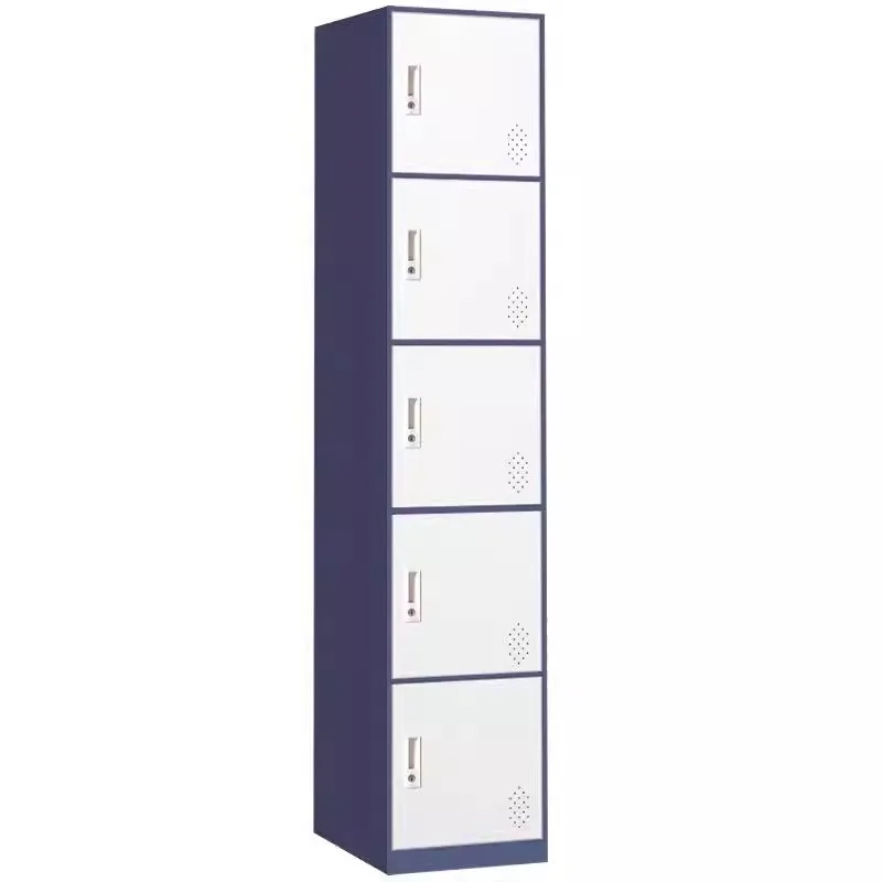 Modern Design Single 5-Door Metal Gym Lockers Water-Proof Steel Bedroom Furniture For School & Living Room Space Saving
Modern Design Single 5-Door Metal Gym Lockers Water-Proof Steel Bedroom Furniture For School & Living Room Space Saving