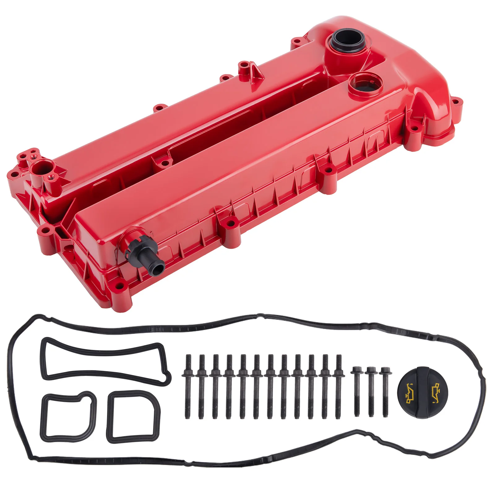 Upgrade Aluminum Valve Cover Set for Mazda 3 2.0L 2.3L 2006-2009 L3N5-10-210C
Upgrade Aluminum Valve Cover Set for Mazda 3 2.0L 2.3L 2006-2009 L3N5-10-210C