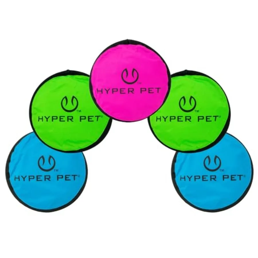 Flippy Flopper 9" Flying Disc Soft Dog Toy Floats in Water and Safe on Teeth for All Breeds Pack of 5 Colors May Vary
Flippy Flopper 9" Flying Disc Soft Dog Toy Floats in Water and Safe on Teeth for All Breeds Pack of 5 Colors May Vary