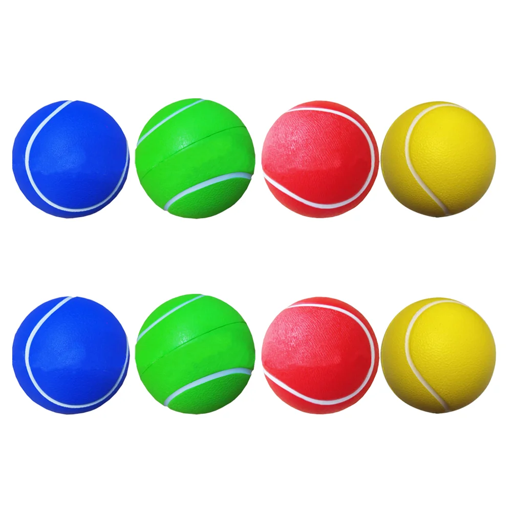 8 Pcs Tennis Balls Premium PU Material High Elasticity Yellow Playing Sports Equipment for Training Family Fun Tennis Accessory
8 Pcs Tennis Balls Premium PU Material High Elasticity Yellow Playing Sports Equipment for Training Family Fun Tennis Accessory