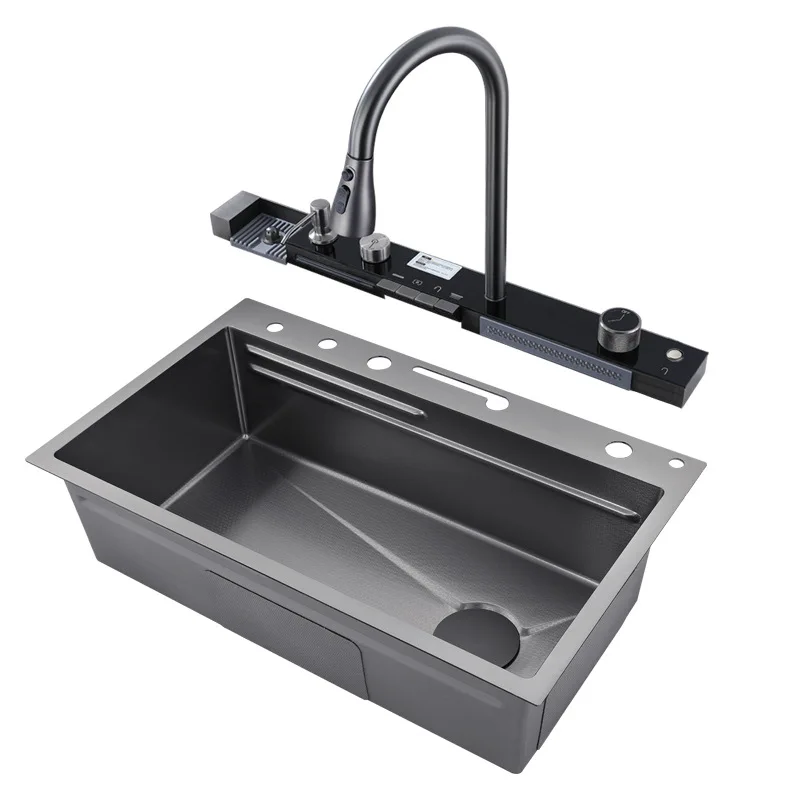 V002 Household Kitchen Thickened Stainless Steel Thickened Sink Vegetable Basin Dishbasin Cover
V002 Household Kitchen Thickened Stainless Steel Thickened Sink Vegetable Basin Dishbasin Cover
