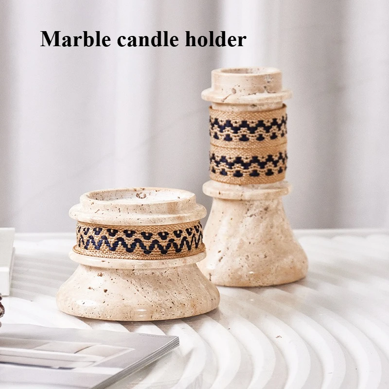 Household Creative Marble Candlestick Desktop Sample House Sales Office Homestay Hotel Home Decoration Ornaments
Household Creative Marble Candlestick Desktop Sample House Sales Office Homestay Hotel Home Decoration Ornaments