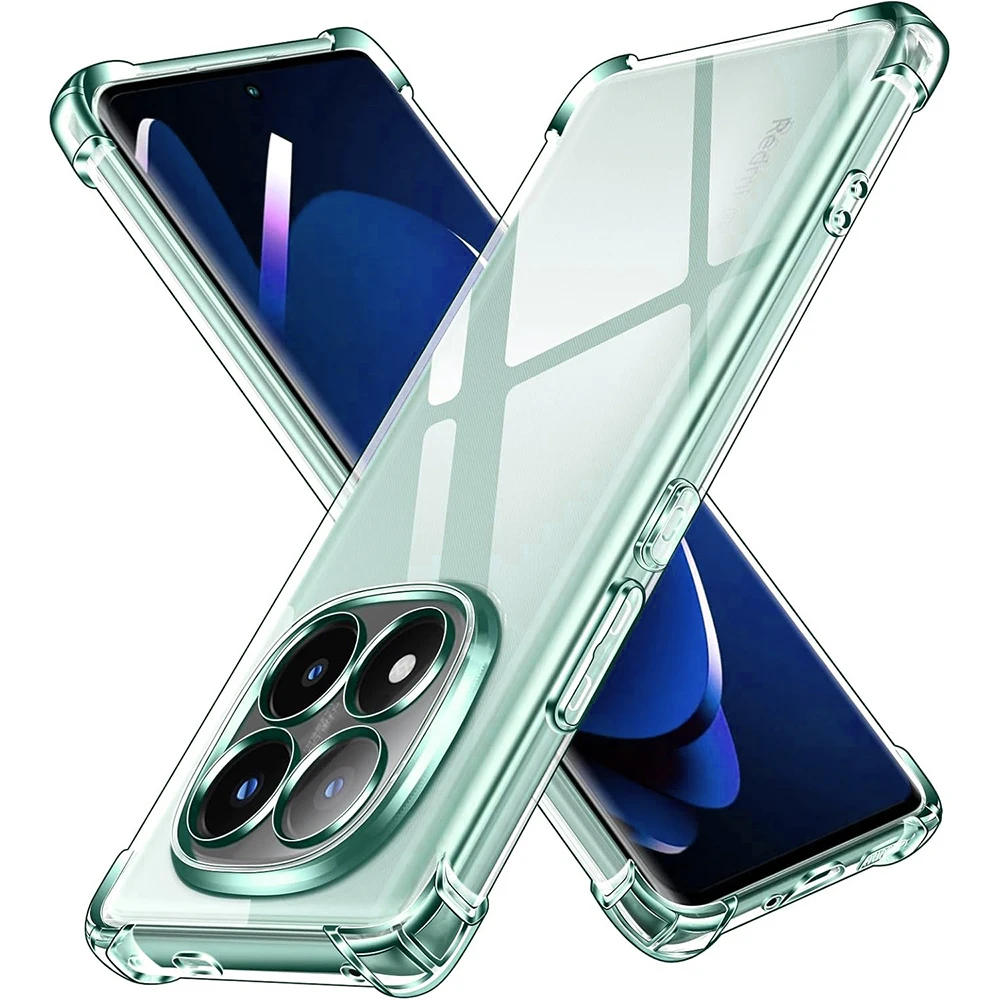 Shockproof Silicone Soft Case For Xiaomi Redmi Note 14 13 12 11 Pro Plus Pro+ 14C 13C 12C 11A 4G 5G Ultra Thin Clear Back Cover
Shockproof Silicone Soft Case For Xiaomi Redmi Note 14 13 12 11 Pro Plus Pro+ 14C 13C 12C 11A 4G 5G Ultra Thin Clear Back Cover