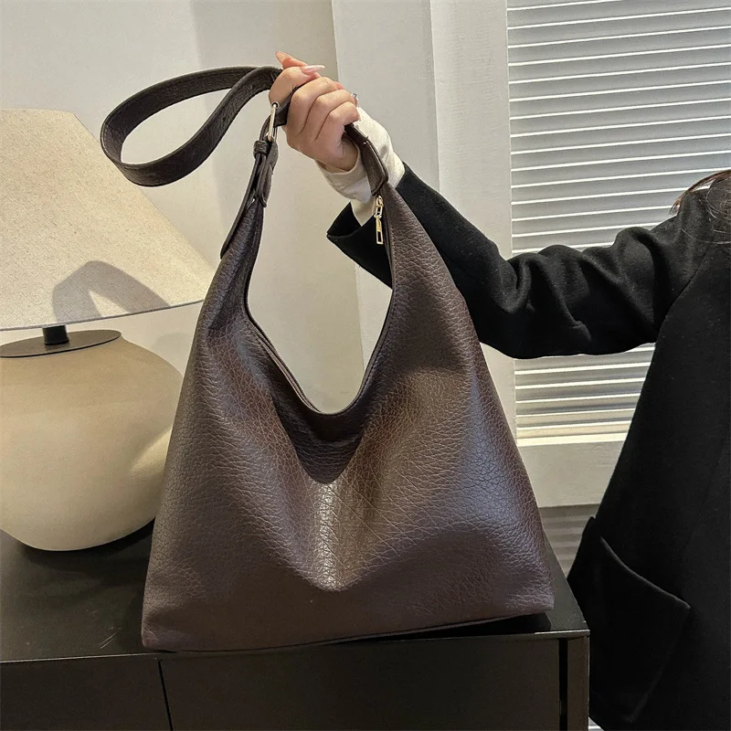 Женская большая сумка большой вместимости, модная сумка Advanced Sense, удобная практичная женская сумка через плечо 
Женская большая сумка большой вместимости, модная сумка Advanced Sense, удобная практичная женская сумка через плечо