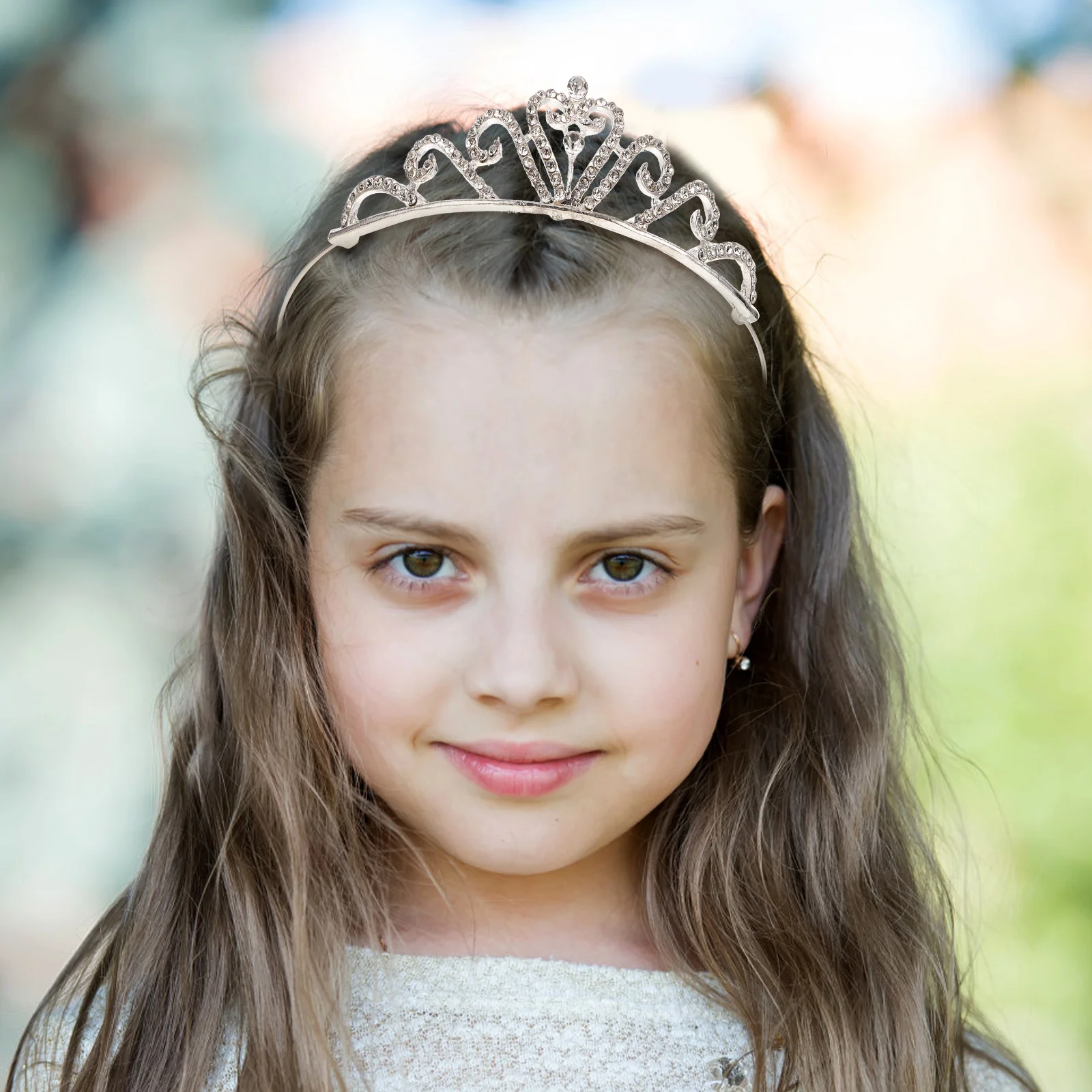 Rhinestone Crown Hair Clip Hairband 38cm Children Barrettes Silver Princess Tiara Hair Clip Child Party Engagement
Rhinestone Crown Hair Clip Hairband 38cm Children Barrettes Silver Princess Tiara Hair Clip Child Party Engagement