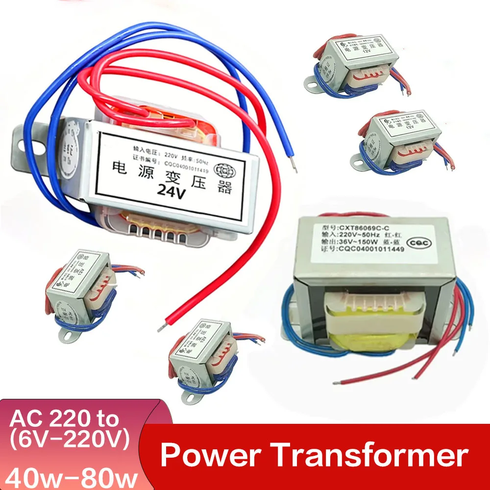 1pcs Power Transformer Input AC 220V 50HZ Output AC 6V-220V 40W 50W 60W 80W Autotransformer Single-phase Transformer
1pcs Power Transformer Input AC 220V 50HZ Output AC 6V-220V 40W 50W 60W 80W Autotransformer Single-phase Transformer