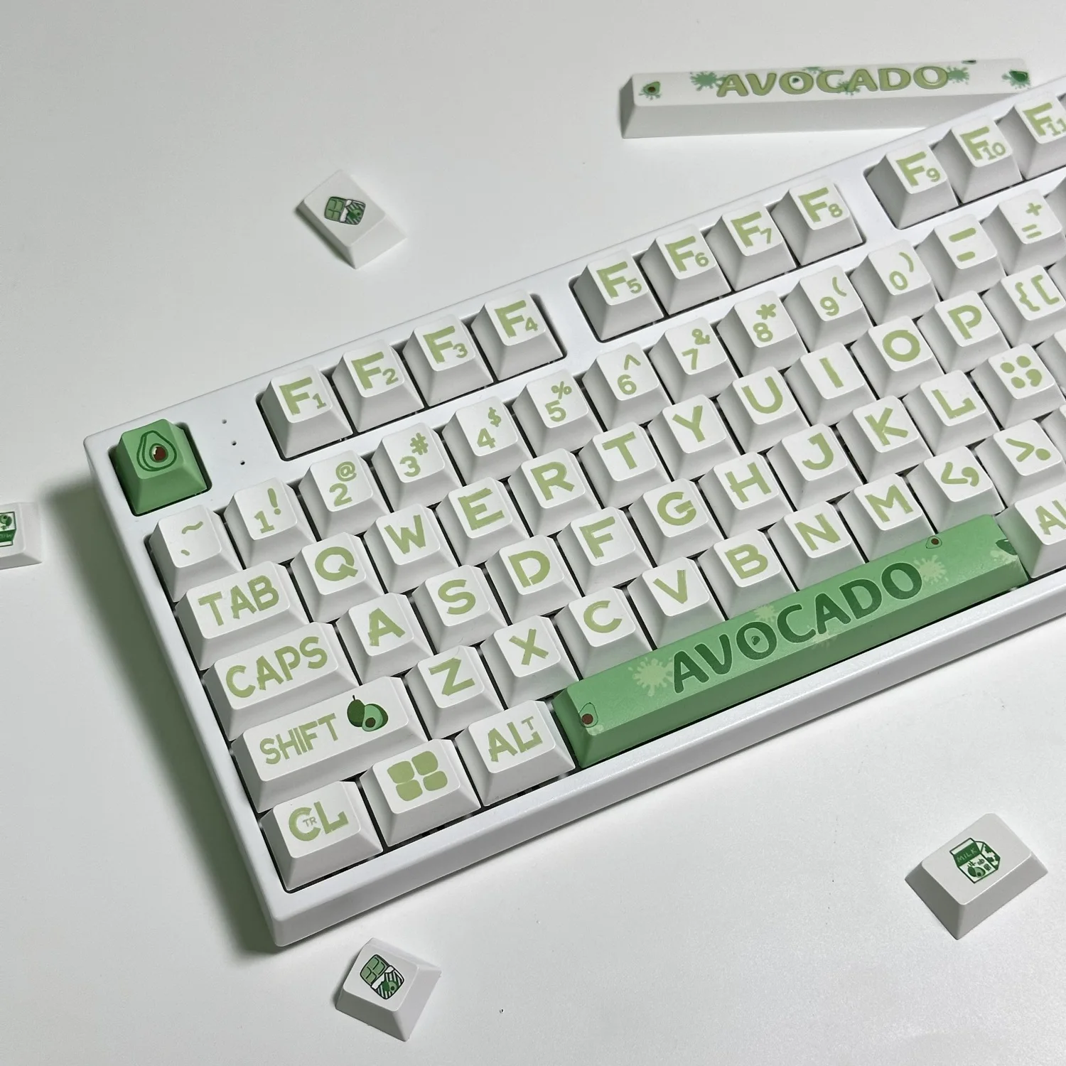Green Big Key Cap Small Set Of Mechanical Keyboard, PBT Material Thermal Sublimation Key Cap, Feel Comfortable
Green Big Key Cap Small Set Of Mechanical Keyboard, PBT Material Thermal Sublimation Key Cap, Feel Comfortable