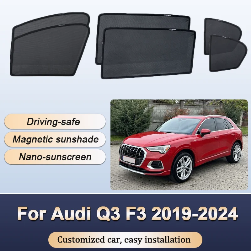 Sun Shades For Audi Q3 F3 2019-2024 2023 Sunshades Windshield Heat Insulation Curtains Privacy Windows Visors Car Accessories
Sun Shades For Audi Q3 F3 2019-2024 2023 Sunshades Windshield Heat Insulation Curtains Privacy Windows Visors Car Accessories