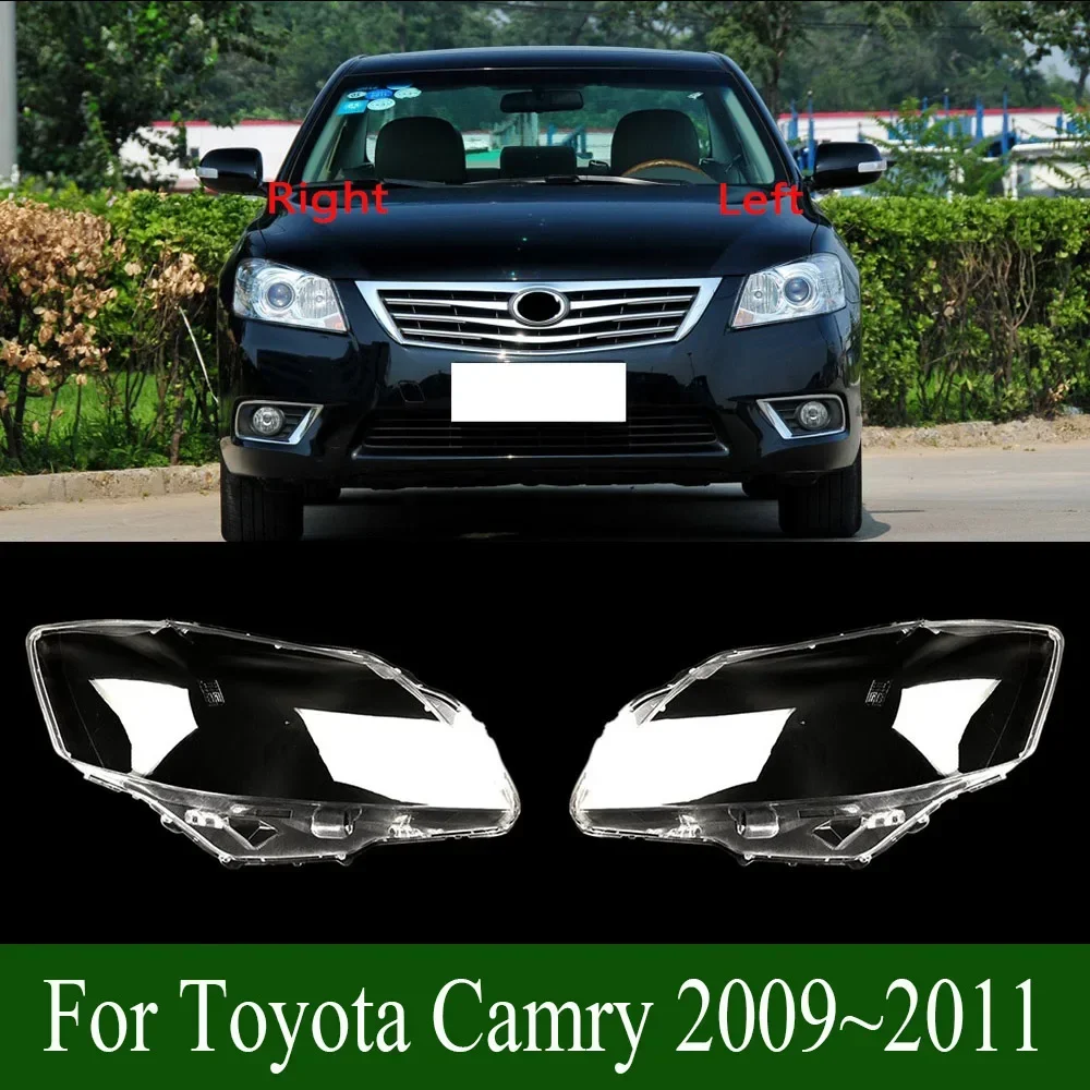 For Toyota Camry 2009~2011 Headlight Cover Transparent Headlamp Shell Lamp Shade Lens Replace Original Lampshade Plexiglass
For Toyota Camry 2009~2011 Headlight Cover Transparent Headlamp Shell Lamp Shade Lens Replace Original Lampshade Plexiglass