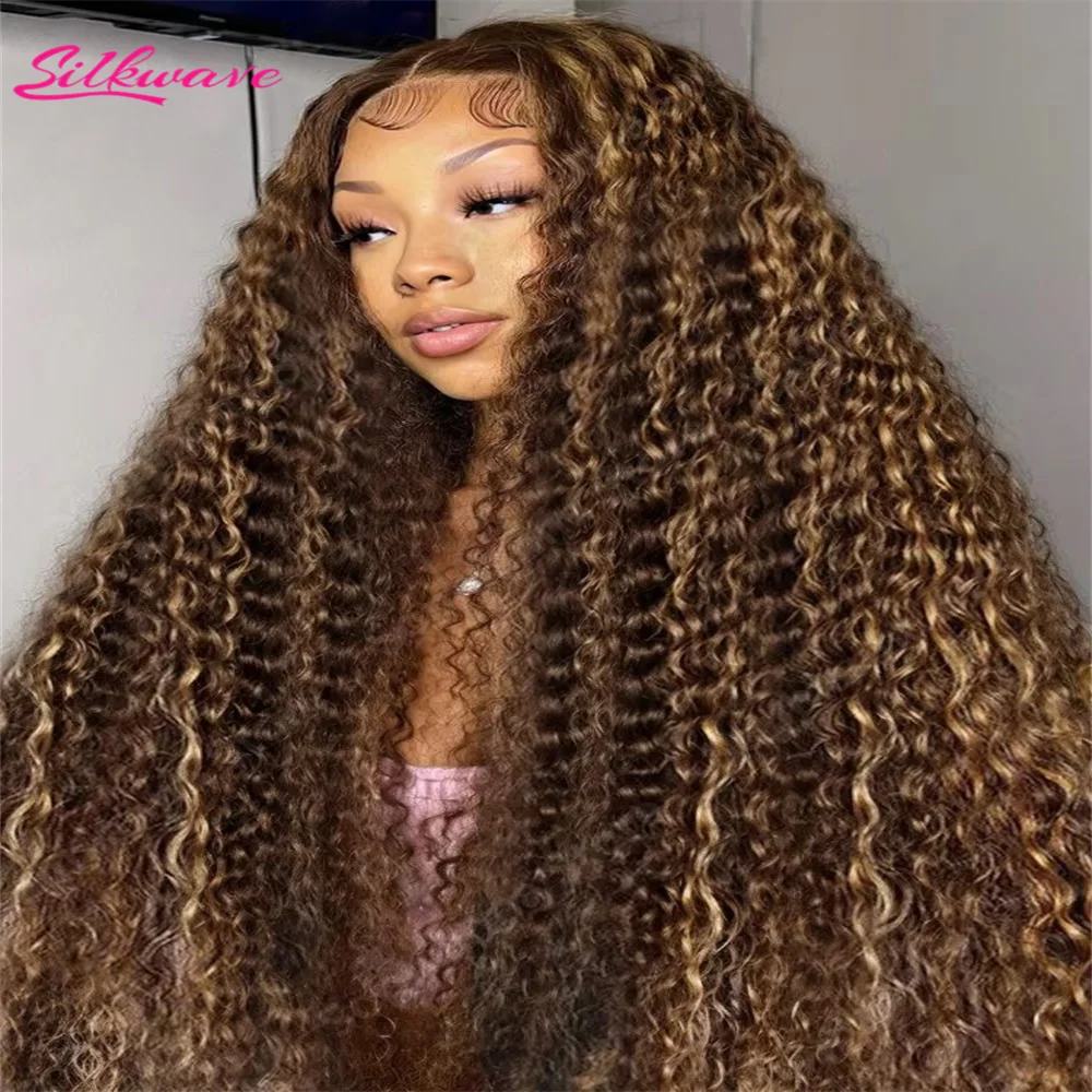 Silkwave 30 Inch Highlight Ombre Lace Front Wig Curly Human Hair Wigs Honey Blonde Colored Hd Deep Wave Frontal Wigs For Women
Silkwave 30 Inch Highlight Ombre Lace Front Wig Curly Human Hair Wigs Honey Blonde Colored Hd Deep Wave Frontal Wigs For Women