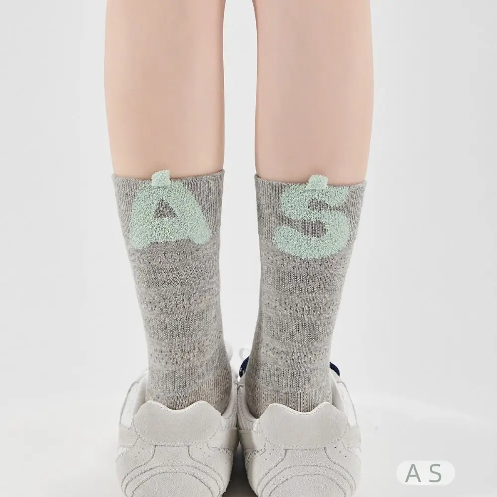 Soft Simple Cotton Mid-calf Socks Asymmetric Plush Ball Printing Socks Breathable Words Women Tube Socks Girl
Soft Simple Cotton Mid-calf Socks Asymmetric Plush Ball Printing Socks Breathable Words Women Tube Socks Girl