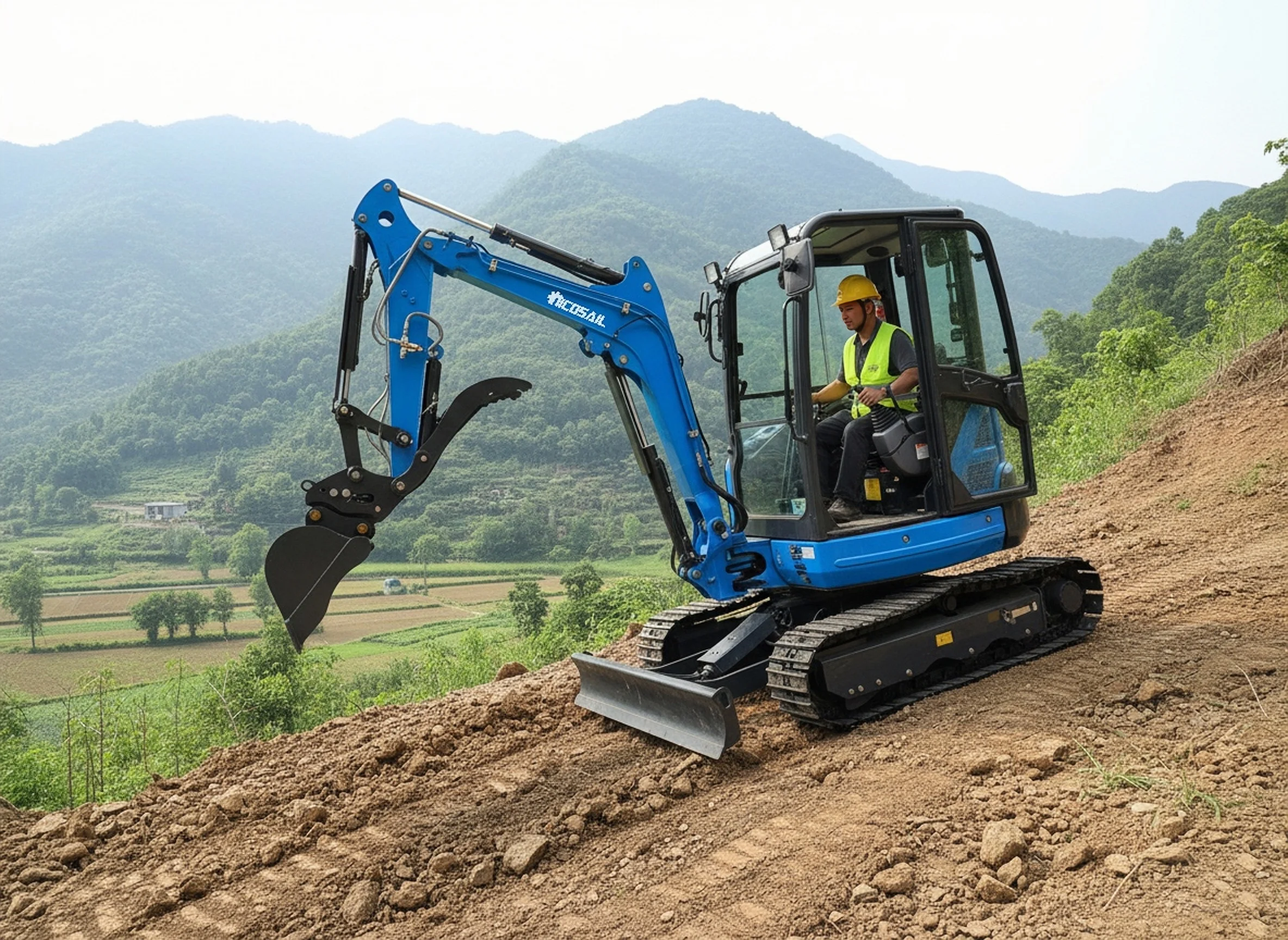 Mini Excavator 2.6-ton Farm Kubota Engine Small Excavator with Side Swing Function
Mini Excavator 2.6-ton Farm Kubota Engine Small Excavator with Side Swing Function