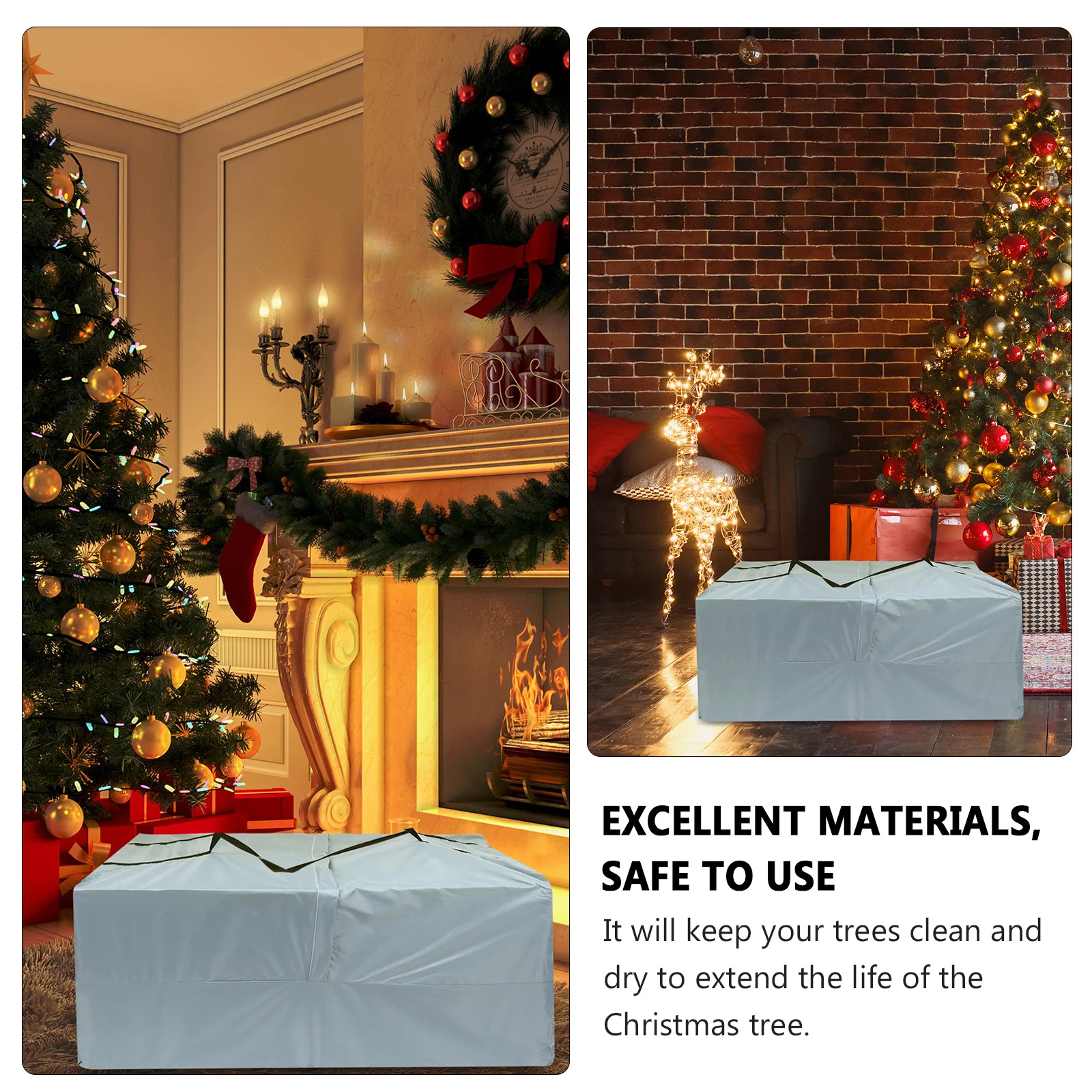 1pc Christmas Bag Large Capacity Waterproof Dustproof Xmas Christmas Tree Storage Pouch Tree Pouch For Home Holiday Organizer
1pc Christmas Bag Large Capacity Waterproof Dustproof Xmas Christmas Tree Storage Pouch Tree Pouch For Home Holiday Organizer