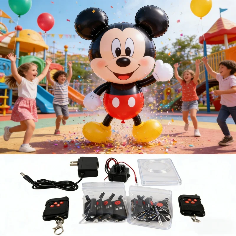 Electric Heating Patch Type 8-channel Wireless Balloon Controller, 2 Remote Controls, Suitable for Weddings, Parties, Events
Electric Heating Patch Type 8-channel Wireless Balloon Controller, 2 Remote Controls, Suitable for Weddings, Parties, Events