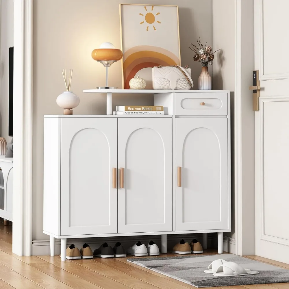 Shoe Cabinets with Adjustable Shelves, Lockers 2-in-1 Shoes Storage, Wooden Freestanding Shoe Cabinets
Shoe Cabinets with Adjustable Shelves, Lockers 2-in-1 Shoes Storage, Wooden Freestanding Shoe Cabinets