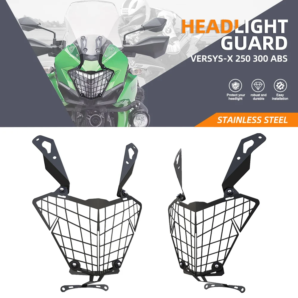 Для KAWASAKI VERSYS-X 250 300 ABS 2017 2018 2019 2020 2021 2022 2023 Защитная крышка для передней фары, защитная решетка
Для KAWASAKI VERSYS-X 250 300 ABS 2017 2018 2019 2020 2021 2022 2023 Защитная крышка для передней фары, защитная решетка