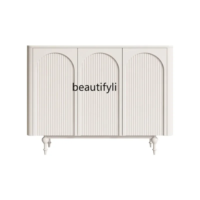 French Cream Style Solid Wood Shoe Cabinet Home Doorway Home Entrance Cabinet Integrated Hallway
French Cream Style Solid Wood Shoe Cabinet Home Doorway Home Entrance Cabinet Integrated Hallway
