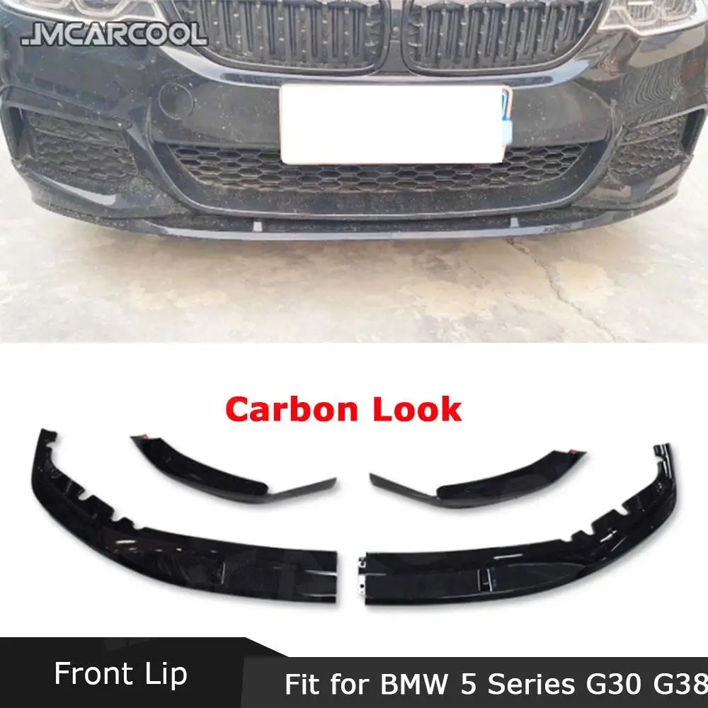 ABS Carbon Look Front Bumper Lip Chin Spoiler For BMW 5 Series G30 G31 G38 540i M Sport MP Style 2017 2018 2019 Car Accessorise
ABS Carbon Look Front Bumper Lip Chin Spoiler For BMW 5 Series G30 G31 G38 540i M Sport MP Style 2017 2018 2019 Car Accessorise