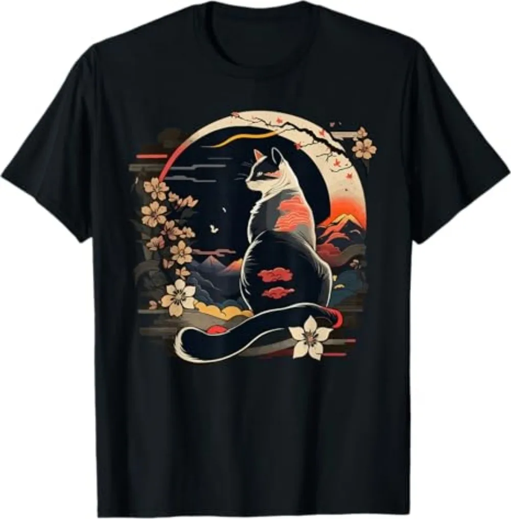 Cute Cat Anime Style Japanese Retro Funny Graphic Tee
Cute Cat Anime Style Japanese Retro Funny Graphic Tee