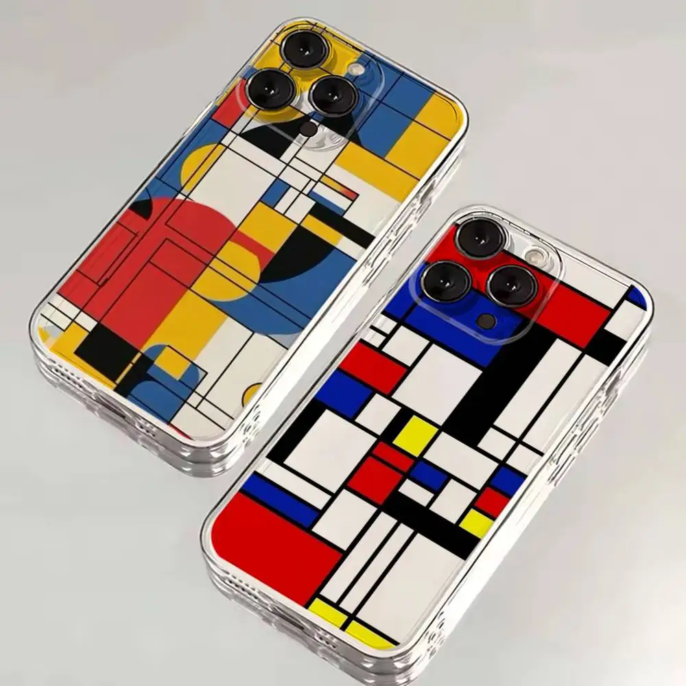 Abstract P-PIET MONDRIANS Art Phone Case For iPhone 16,15,14,13,12,11 Plus,Pro,Max,XR,XS,X,7,8 SE,Mini Transparent Silicone Soft
Abstract P-PIET MONDRIANS Art Phone Case For iPhone 16,15,14,13,12,11 Plus,Pro,Max,XR,XS,X,7,8 SE,Mini Transparent Silicone Soft