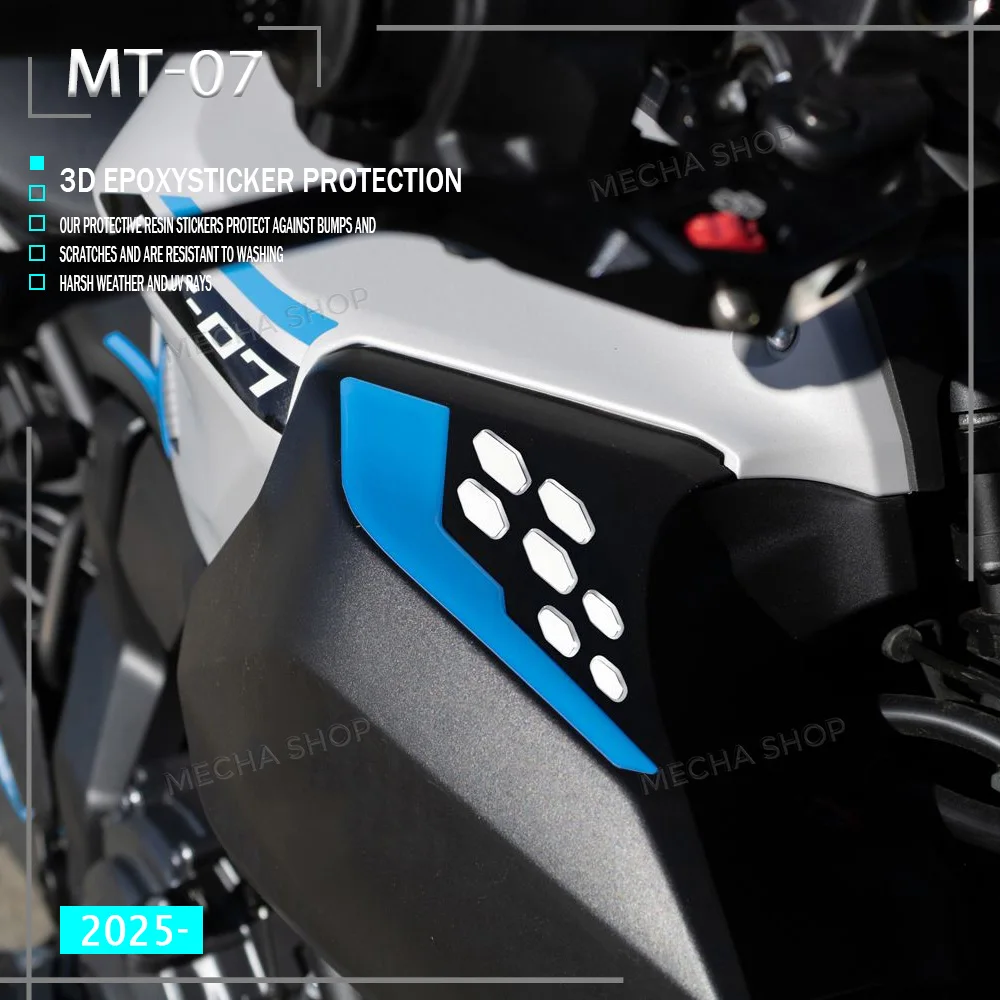 Наклейка на обтекатель для MT 07 2025, аксессуары для мотоцикла MT-07 MT07, 3D защитная наклейка из эпоксидной смолы
Наклейка на обтекатель для MT 07 2025, аксессуары для мотоцикла MT-07 MT07, 3D защитная наклейка из эпоксидной смолы