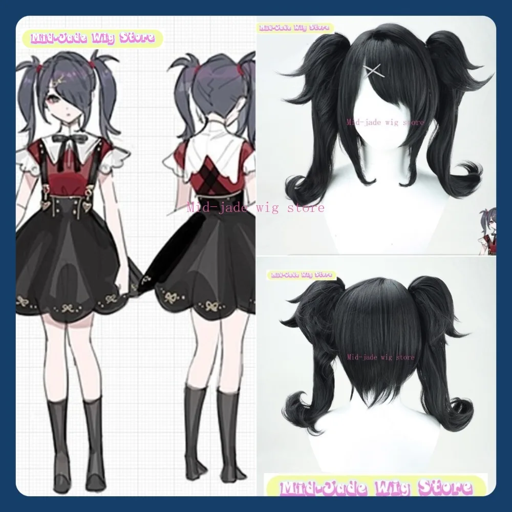 Mid-jade Wig Store Super Akuma-chan Cosplay Wig Anime Game Role-playing Synthetic Hair Halloween Party Costumes Props
Mid-jade Wig Store Super Akuma-chan Cosplay Wig Anime Game Role-playing Synthetic Hair Halloween Party Costumes Props