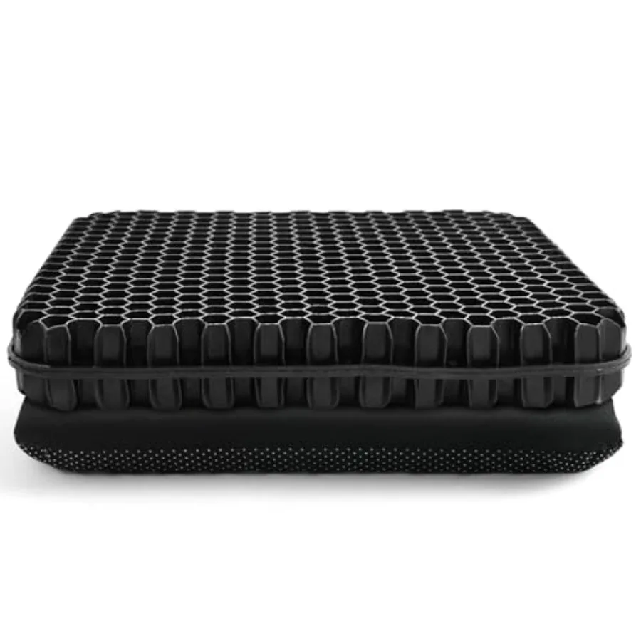 Gel Seat Cushion for Long Sitting - 16.5" x 14.5" x 2.4" Extra Thick&Soft Gel Cushion for People Over 185 lbs, Pressure Relief
Gel Seat Cushion for Long Sitting - 16.5" x 14.5" x 2.4" Extra Thick&Soft Gel Cushion for People Over 185 lbs, Pressure Relief