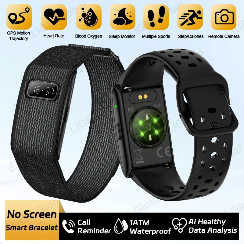 LIGE New GPS Running Tracker Digital Screen Smart Watch Waterproof Sports Fitness Band HRV SpO2 Health Monitor Smart Bracelet
LIGE New GPS Running Tracker Digital Screen Smart Watch Waterproof Sports Fitness Band HRV SpO2 Health Monitor Smart Bracelet