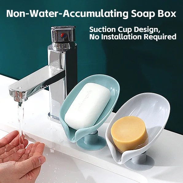 Household Lotus Leaf Soap Box No-drill Vertical Design No Water Accumulation Plastic Suction Cup Heightened Soap Box
Household Lotus Leaf Soap Box No-drill Vertical Design No Water Accumulation Plastic Suction Cup Heightened Soap Box