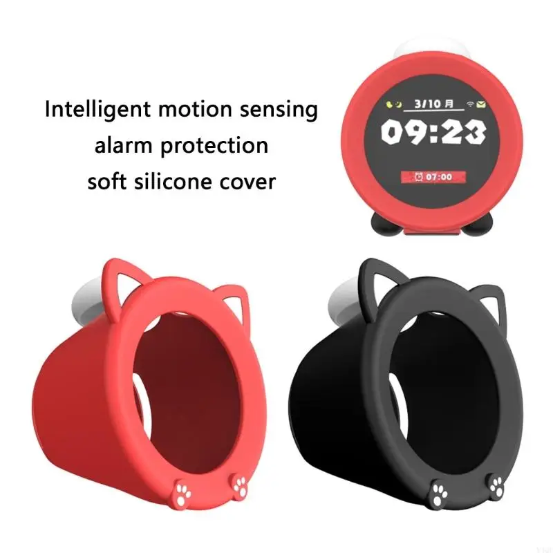 Y4QF Dustproof Housing Silicone Protector Cover for Alarmo Clock Scratchproof Shell Clock Kitten Ear Pattern Protective Case
Y4QF Dustproof Housing Silicone Protector Cover for Alarmo Clock Scratchproof Shell Clock Kitten Ear Pattern Protective Case
