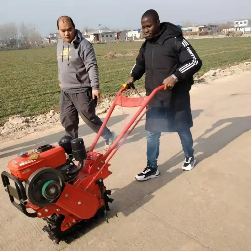 Crawler diesel micro-tiller Agricultural Red Cow tiller tiller Household rotary tiller Multi-function
Crawler diesel micro-tiller Agricultural Red Cow tiller tiller Household rotary tiller Multi-function