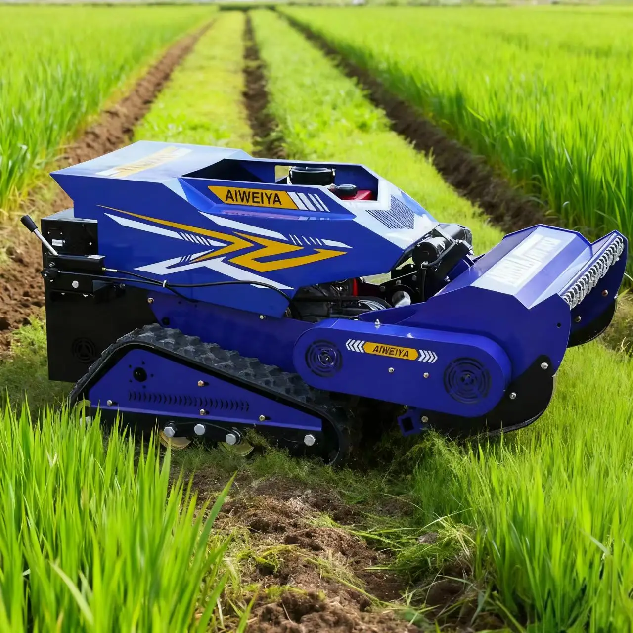 Customized New Agricultural Specialty Remote Crawler Lawn Mower Robot for Household Courtyards and Agricultural Farms
Customized New Agricultural Specialty Remote Crawler Lawn Mower Robot for Household Courtyards and Agricultural Farms