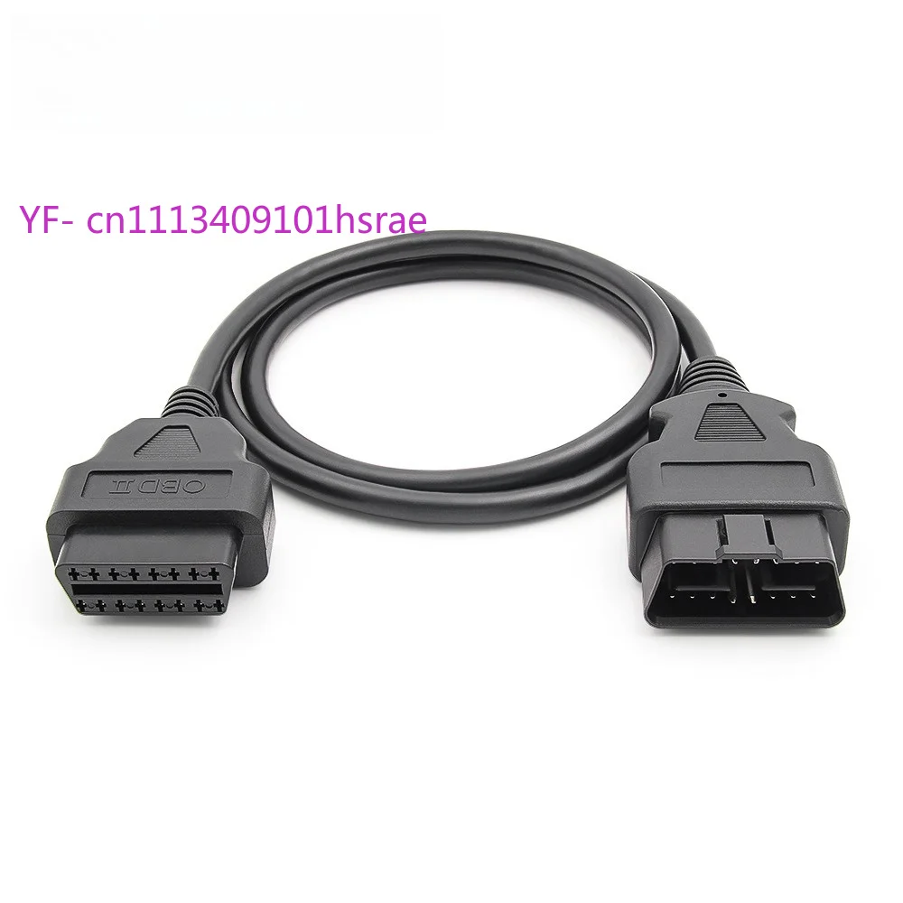 OBD 16Pin Full Wiring Extension Cable 100cm 16 Core Round Wire 26AWG Low Resistance
OBD 16Pin Full Wiring Extension Cable 100cm 16 Core Round Wire 26AWG Low Resistance