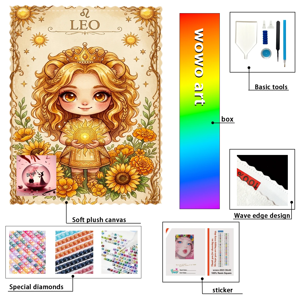 【Bruji_ Diamond Art】Large-sized card girl Crystal AB Rhinestone FD Rhinestone Perfect Resin Diamond
【Bruji_ Diamond Art】Large-sized card girl Crystal AB Rhinestone FD Rhinestone Perfect Resin Diamond