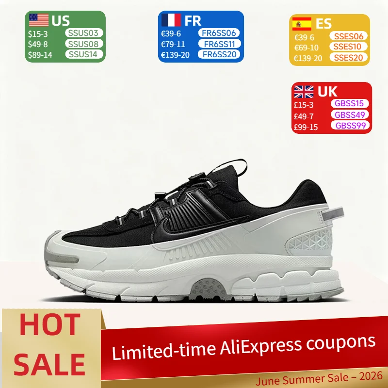Nike ZOOM VOMERO ROAM Men's Low-Top Running Shoes: Soft, Responsive, Breathable, Comfortable, and Durable – Black FV2295-001
Nike ZOOM VOMERO ROAM Men's Low-Top Running Shoes: Soft, Responsive, Breathable, Comfortable, and Durable – Black FV2295-001
